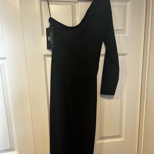Floor length black Sarin Mathews tags still on never been worn